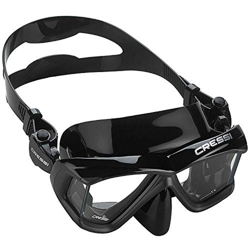 Cressi Perfect View Scuba and Snorkeling Mask in Pure Comfortable Silicone - Liberty Quattro: Designed in Italy
