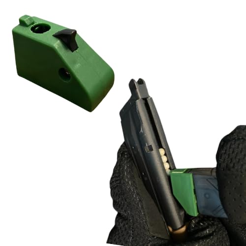 Generic Airsoft Speed Loader for Pistol Magazines Quick and Easy Reload (Dark Green)