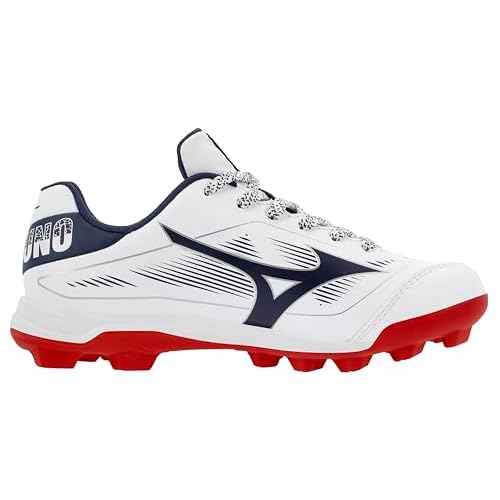 Mizuno Boy's Cushionrevo Diamond Jr. TPU Spike Baseball Cleat