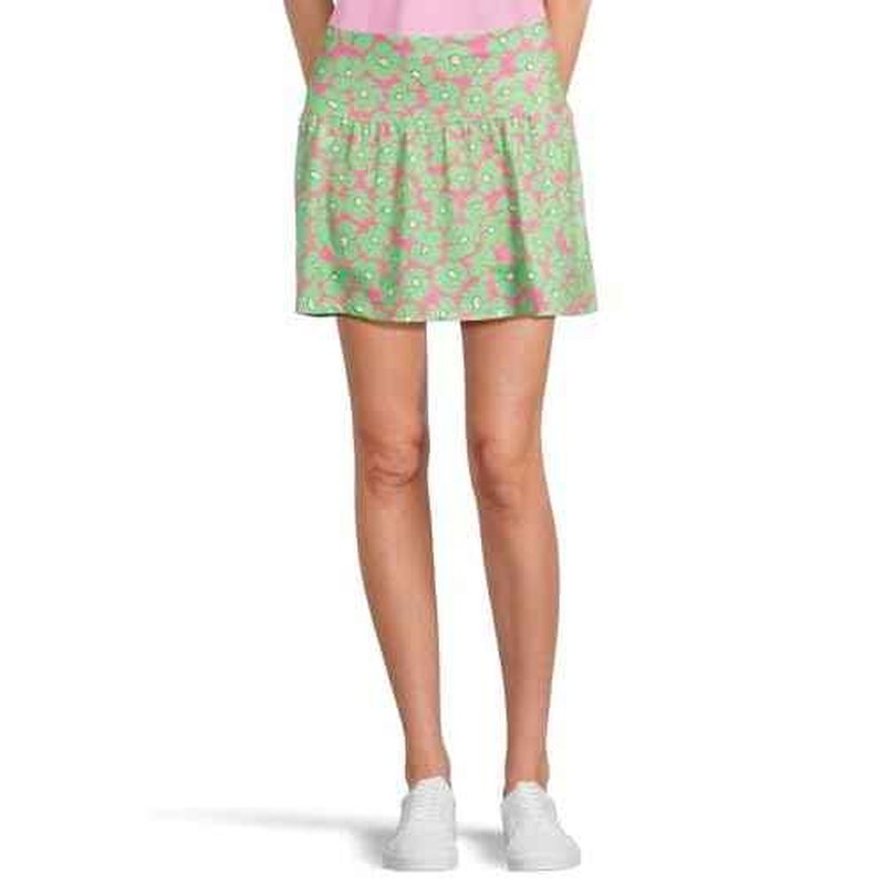 Callaway Women's 17" Floral Skort with Shirring