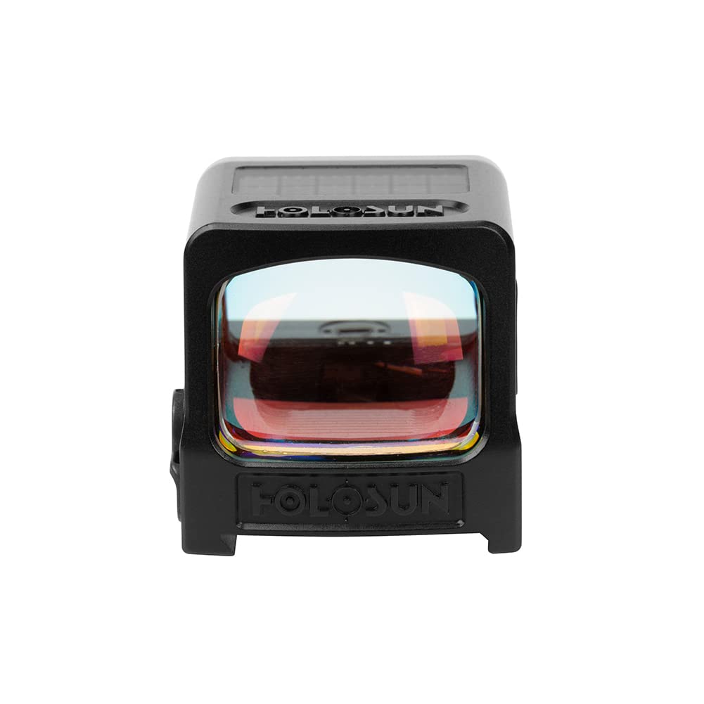 HOLOSUN HE509T-RD X2 Reflex Red Dot Sight for Pistol - Durable Shake-Awake Parallax-Free Enclosed Handgun LED Sight with Multiple Reticle System & 12 Brightness Settings - RMR Adapter Included