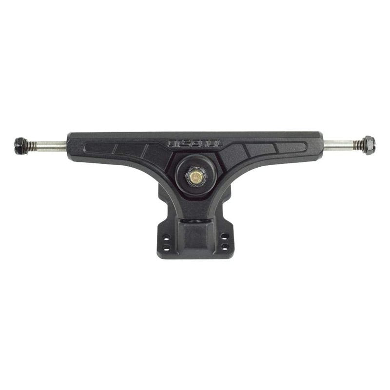 Arsenal Longboard Trucks – 180mm | 50° Baseplate | Chemically Welded Axles | Aircraft-Grade Kingpins | Flipable Hanger for Downhill, Freeride, and Carving Skateboarding