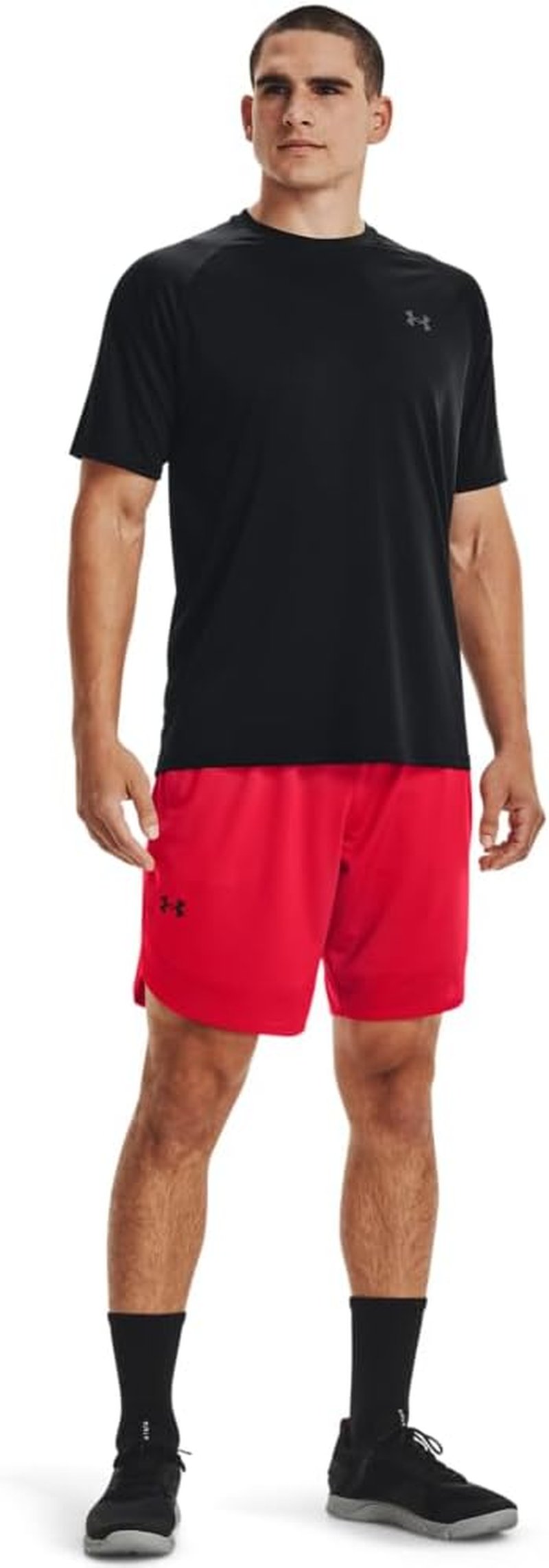 Under Armour Men's Velocity 2.0 Athletic Short Sleeve T-Shirt - Comfortable Fit, Moisture-Wicking Fabric
