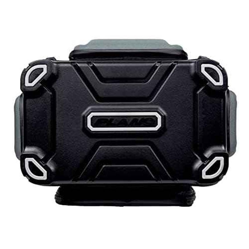 Plano KVD 3700 Signature Series Tackle Bag, Black with Red Accents, Water-Resistant TPE Coated Fabric, Premium Customizable Fishing Storage, Soft Tackle Bag