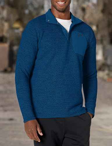 Under Armour Mens Specialist Henley 2.0, Midnight Navy (410)/Midnight Navy, Medium