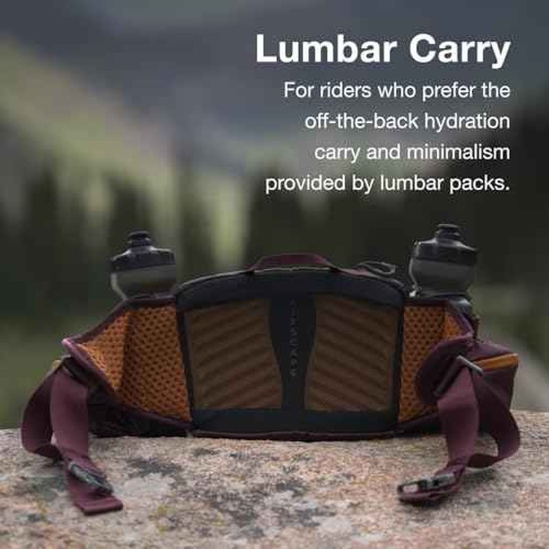 Osprey Savu 5L Biking Waist Pack for Men and Women, Aprium Purple