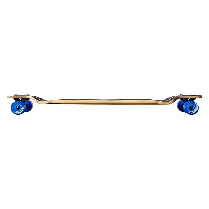 Yocaher Beach Complete Lowrider Skateboards Longboard 40.75“ x 9.5" w/Premium 80A Grip Tape Aluminum Truck ABEC-9 Bearing 70mm Skateboard Wheels (Complete - Lowrider - Beach)