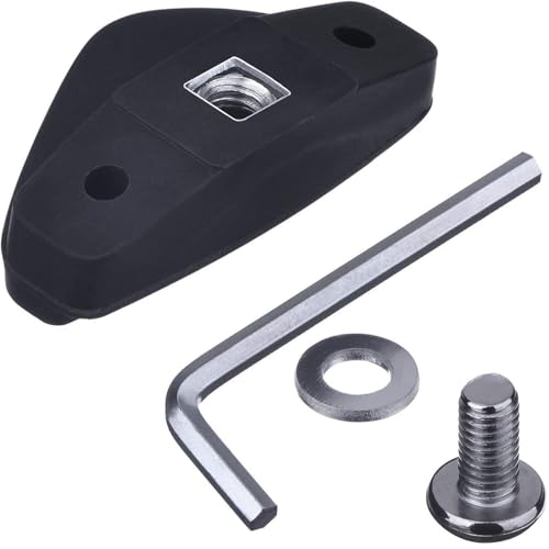 Bike Brake Pads, 2 Pairs (4 Pieces) Caliper Brake Blocks for Road Bicycle, 50mm, Black