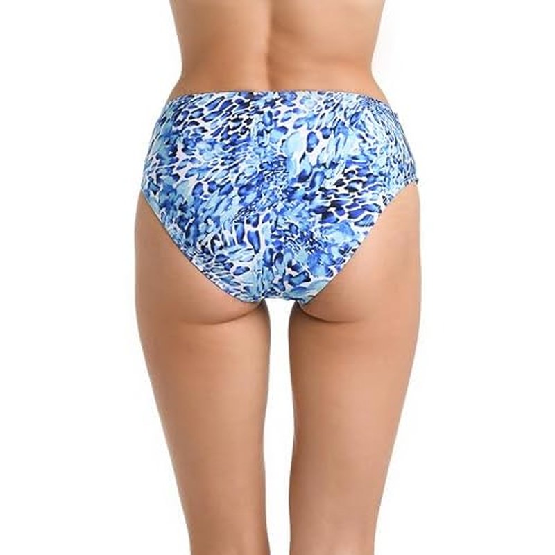 La Blanca Women's Mid Waist Sash Band Swimsuit Bottom