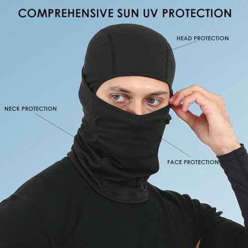 Ski Mask for Men Balaclava Face Mask Women Shiesty Masks Motorcycle Helmet Face Cover Full Head Masks for Sun UV Protection