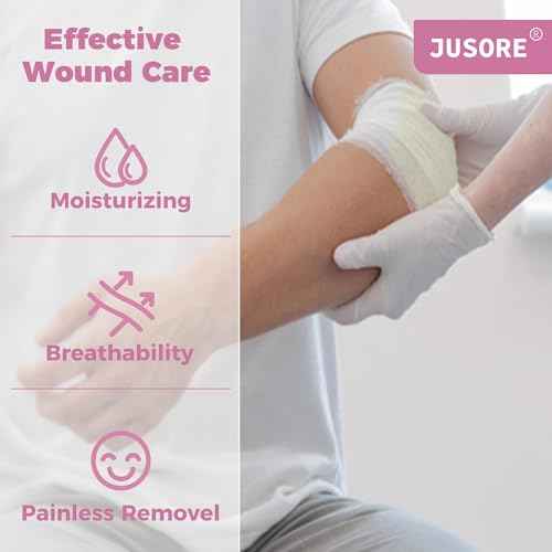 Xeroform Petrolatum Dressing 4"x4" Gauze - Non Stick Gauze Pads, Medical Soft Fine Mesh Patch for Wound Care, Burns, Lacerations, Skin Grafts & Surgical Incisions, 7 Individual Pack