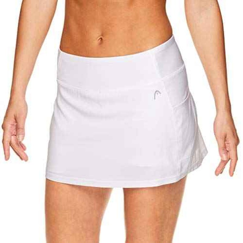 HEAD Women's Athletic Tennis Skirt with Ball Pocket - Workout Golf Exercise & Running Skort
