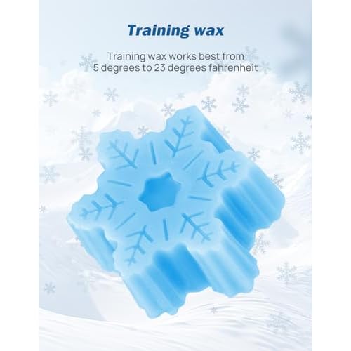 JOYTUTUS Ski & Snowboard Tuning Kit with Wax, Standard & Advance & Professional Kit with Wax Iron