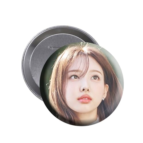 Zomanon KPOP TWICE With YOU-th Badge Pins NAYEON MOMO SANA MINA TZUYU JEONGYEON Brooch Clothing Decoration Bag Accessories (NAYEON)