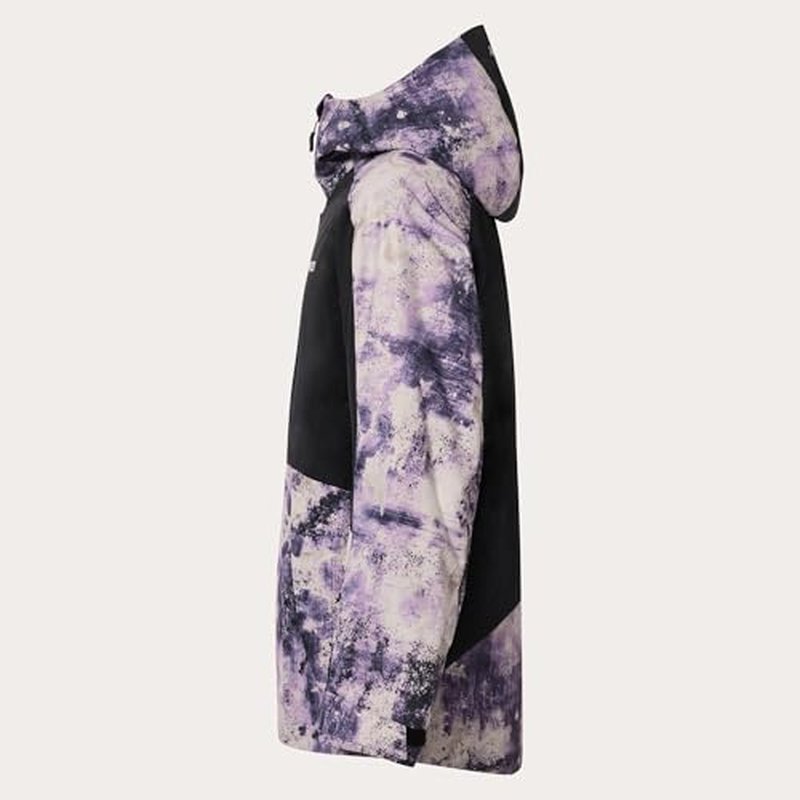Oakley Men's Range Recycled Jacket 2.0, Oxidation Print Lilac, XX-Large