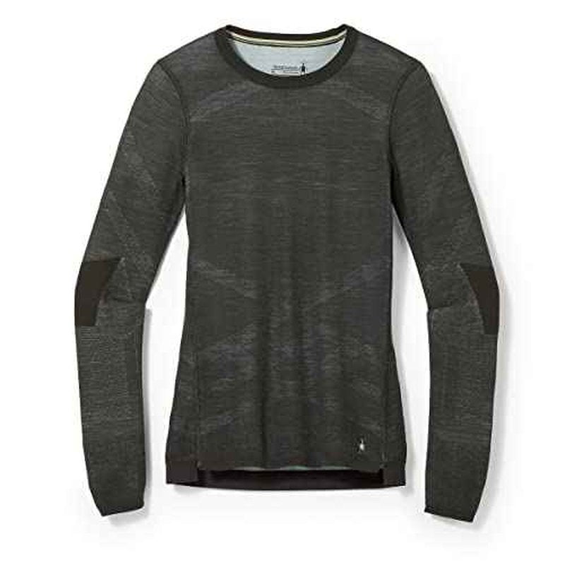 Smartwool Women's Intraknit Thermal Merino Wool Base Layer Crew (Slim Fit), North Woods, X-Large