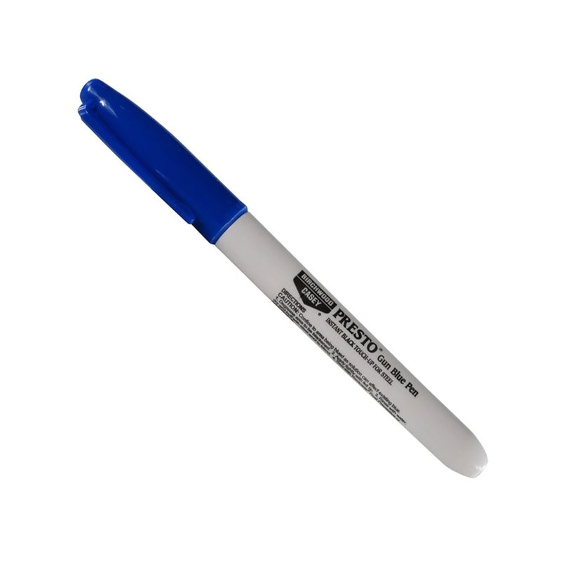 Birchwood Casey Fast-Drying Fast-Acting Presto Gun Blue Touch-Up Pen for Restoring Scratched and Worn Areas, 1 Count (Pack of 1)