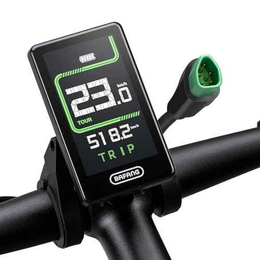 BAFANG 5 Pin Male Ebike Display for Bafang CAN Protocol Motors, Ebike Speedometer Bike Computer with 0-5 PAS, C020 (M620, M600, M560, M510, M420 mid Drive Motors), 36V-48V