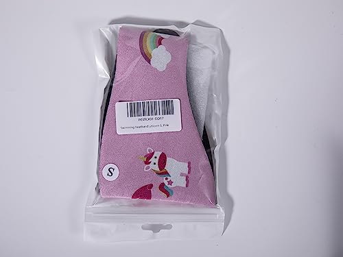 HeySplash Swimming Headband, Swimming Earplugs Ear Band Swimmer Ear Protection Kids Ear Plugs, Elastic Neoprene Ear Guard and Hair Guard for Kids & Toddlers, Keep Water Out and Hold Earplugs in - Pink