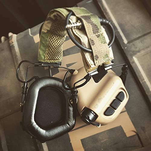 OPSMEN Headband Advanced Modular Headset Cover Fit for All General Tactical Earmuffs Accessories Upgrade Bags Case A-TACS IX