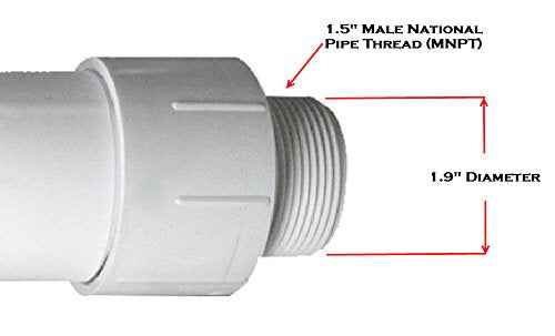Voker Holding Tank Vent Filter (1-1/2") - Made In The USA