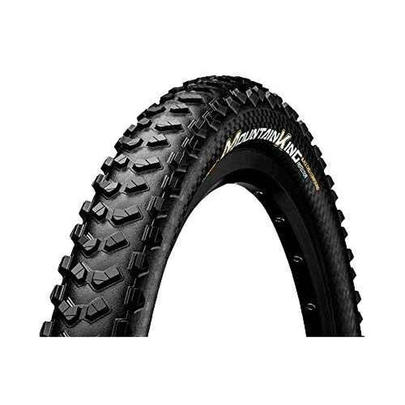 Continental Mountain Bike ProTection Tire - Black Chili, Tubeless, Folding Handmade MTB Performance Tire (26", 27.5", 29"), 26 x 2.3, Mountain King