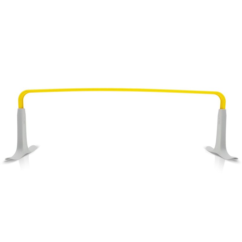 Meister ZoomFlex Agility Hurdles w/Carry Bag - Flex-Safe Modular Speed Training - 6" Electric Yellow - 6 Pack