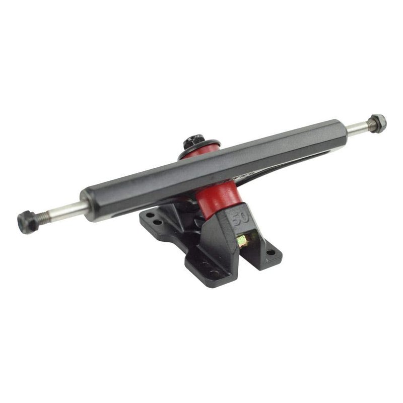 Arsenal Longboard Trucks – 180mm | 50° Baseplate | Chemically Welded Axles | Aircraft-Grade Kingpins | Flipable Hanger for Downhill, Freeride, and Carving Skateboarding
