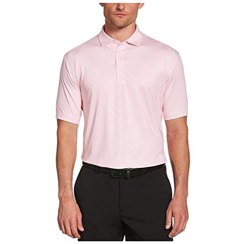 Callaway Mens Gingham Short Sleeve Golf Polo Shirt