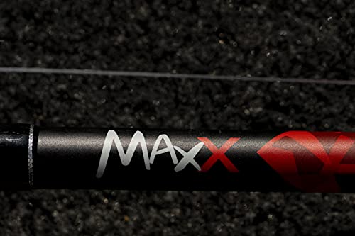 Abu Garcia 6’6” Max X Fishing Rod and Reel Baitcast Combo, 4+1 Ball Bearings with Lightweight Graphite Frame & Sideplates, Aluminum Handle