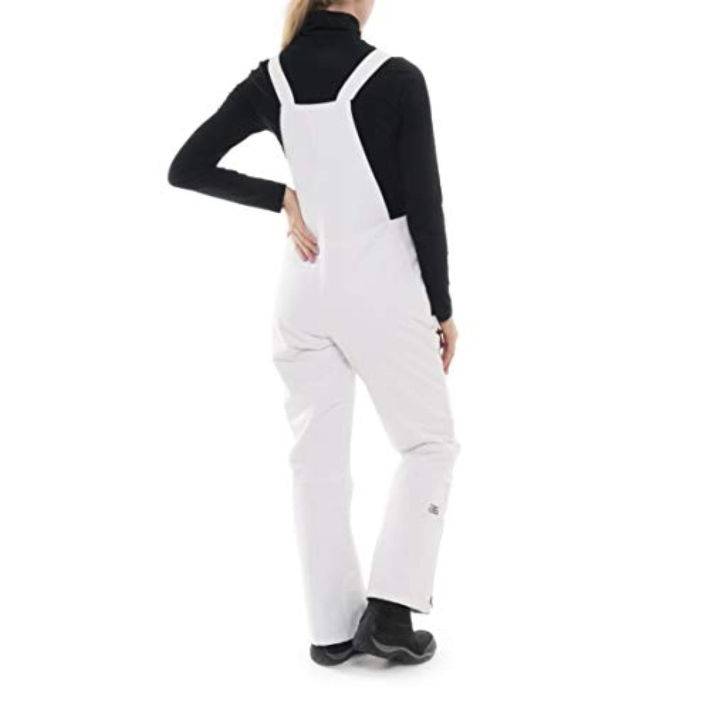 Arctix Women's Essential Insulated Bib Overalls, White, Medium Tall