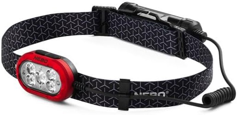 Nebo IllumaTrace Blood Tracker Headlamp - 100 Lumens Rechargeable LED Light for Hunting | Durable & Water Resistant