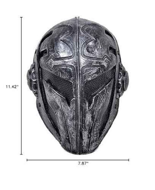 OSdream Cool Knights Templar Protective Wire Mesh Mask for Airsoft Paintball Display (Black)
