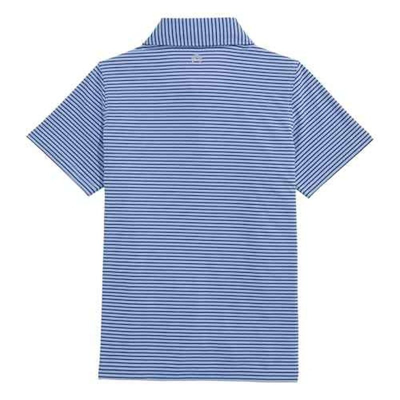vineyard vines Boys Boys' Bradley Stripe Sankaty Performance Polo