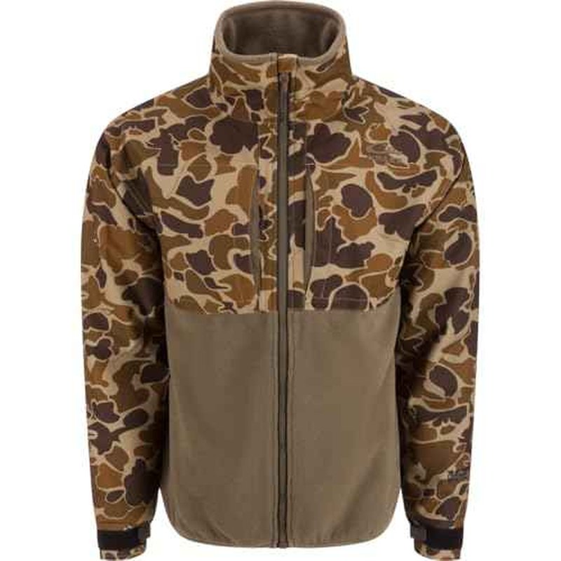 Drake Waterfowl Men's MST CommandXT Eqwader Full-Zip Waterproof Windproof Breathable Resistant Hunting Jacket w/DWR Finish