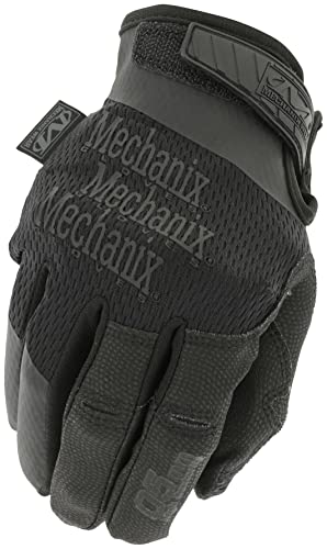 Mechanix Wear: Tactical Specialty 0.5mm High-Dexterity Work Gloves with Secure Fit and Precision Feel, Tactical Gloves for Airsoft, Paintball, Utility Use, Gloves for Men (Black, X-Large)