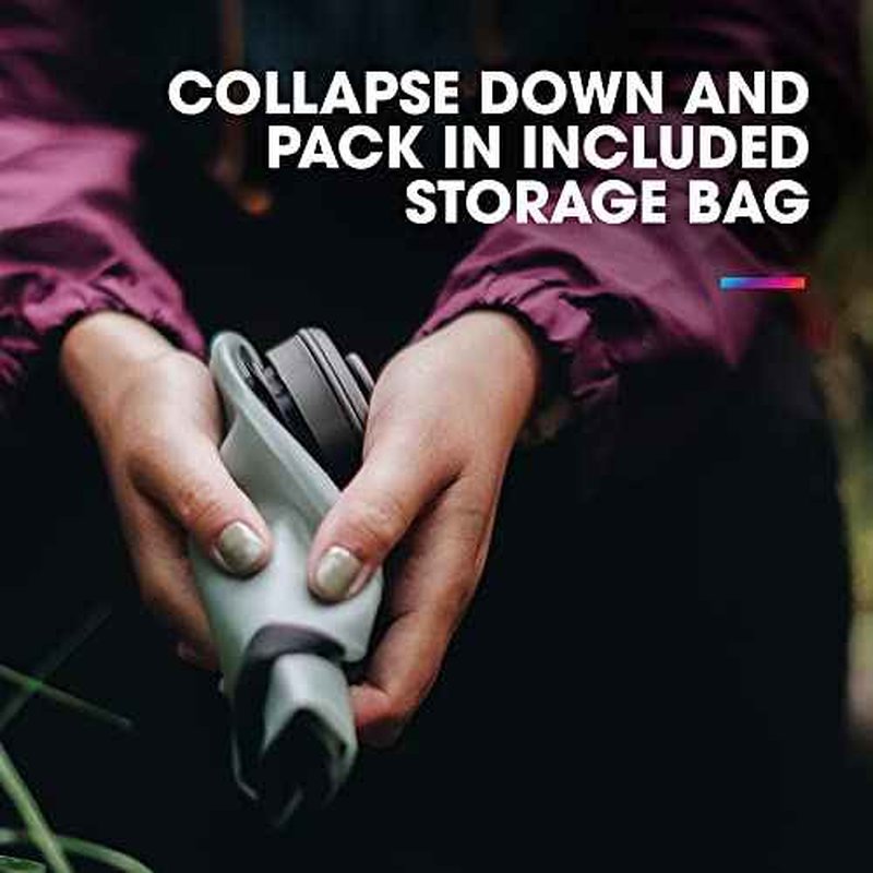 HydraPak Seeker - Collapsible Camping Water Storage (2L, 3L, 4L, 6L, 10L) - BPA & PVC Free, Hydration Reservoir Bag, Leak Proof