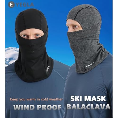 Balaclava Ski Mask for Men Cold Weather,Winter Thermal Face Mask Women for Snowboarding Motorcycle Cycling