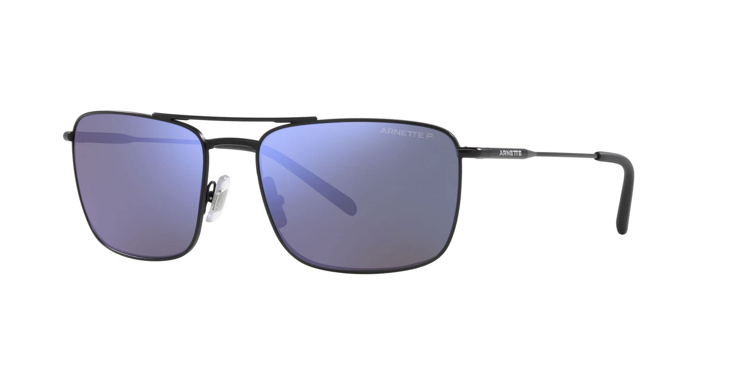ARNETTE Sunglasses AN 3088 737/22 Boulevardier Matte Black Dk Gr