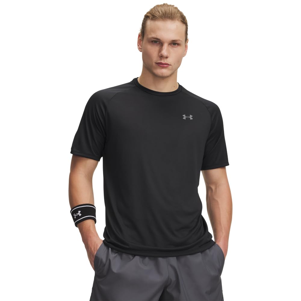 Under Armour Men's UA Tech™ 2.0 Short Sleeve 4XLT Black