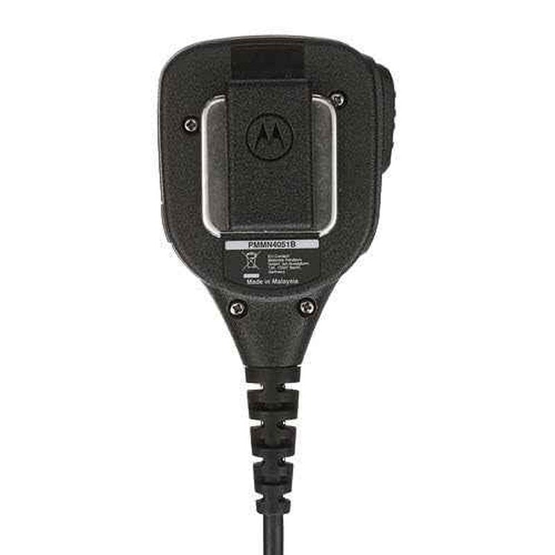 Motorola Solutions PMMN4051B OEM Remote Speaker Microphone, IP55 Water Resistant, 3.5mm Audio Jack, Windporting, Intrinsically Safety Standard FM. XTS5000, XTS2500, XTS1500 Radio Series RSM