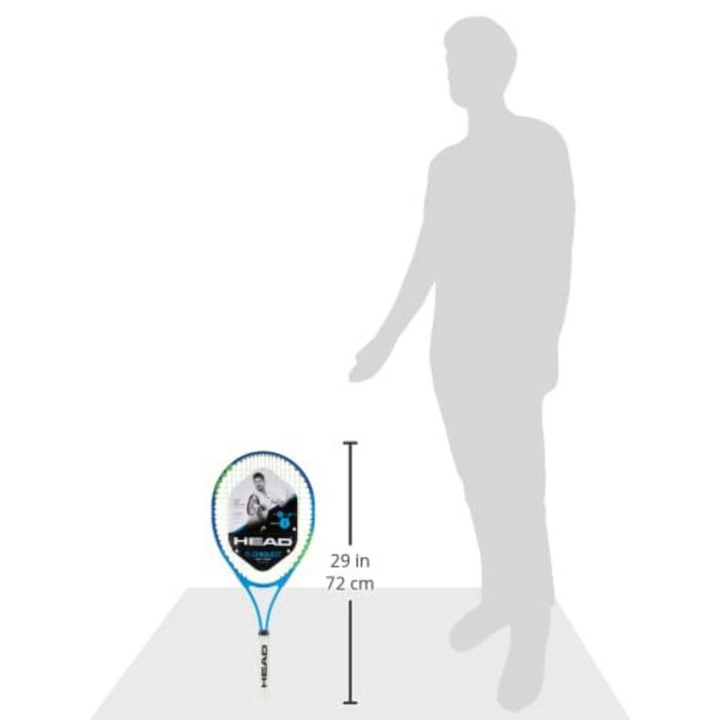 HEAD Ti. Conquest Tennis Racquet, Nano Titanium Technology, Oversized 108 sq in Head, Lightweight O-Beam Construction, Pre-Strung Beginner & Recreational Tennis Racquet, 4 1/2 Inch Grip