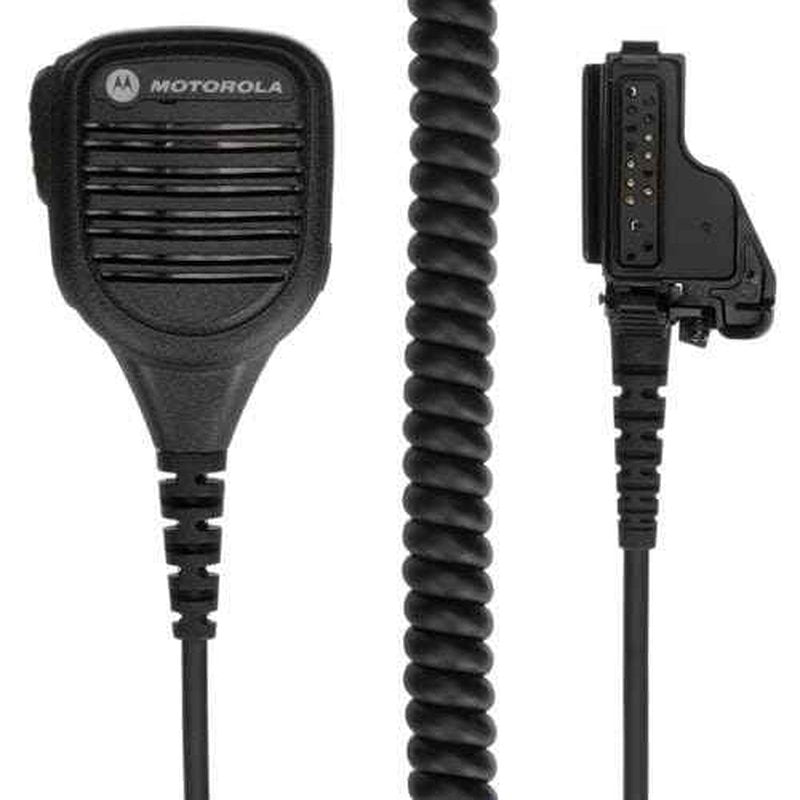 Motorola Solutions PMMN4051B OEM Remote Speaker Microphone, IP55 Water Resistant, 3.5mm Audio Jack, Windporting, Intrinsically Safety Standard FM. XTS5000, XTS2500, XTS1500 Radio Series RSM