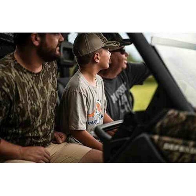 Mossy Oak Short Sleeve Cotton Mens Camo Hunting Shirt