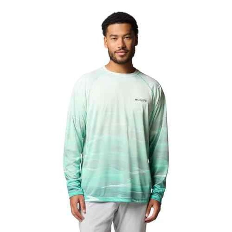 Columbia Men's Super Terminal Tackle PFG Fade Long Sleeve