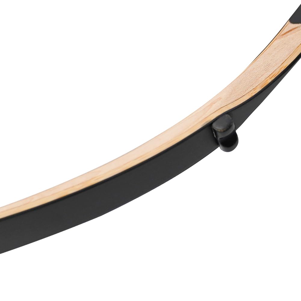 PMZ 58" Traditional Recurve Bow, Wooden Ming Hunting Horse Bow 20-50 lbs