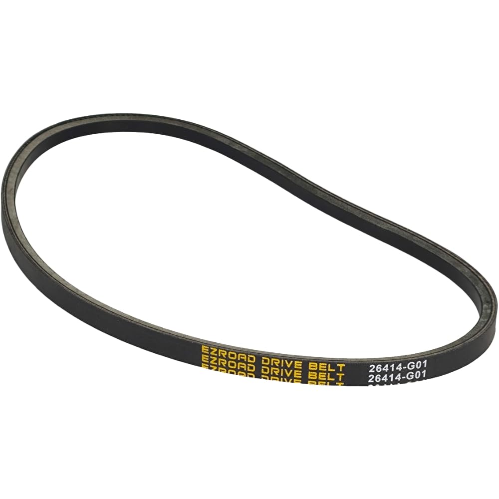EZROAD Aramid Starter Generator Belt 26414G01 Compatible with EZGO 1991-UP 4 Cycle TXT Medalist Marathon Workhorse Golf Cart 295cc 350cc Engine 630587 26414-G01 26414G-01 Strong Light Smooth