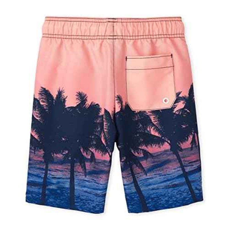 The Children's Place Boys Sunset 2-Piece Swim SetQUENCH BlueLarge (10/12)