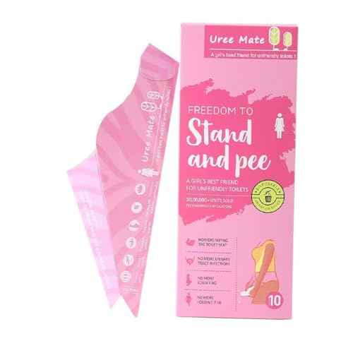 20PC Disposable Pee Funnel for Women, Portable Female Urinal Urination Device, Girl Pee Cup for Standing Up, Pee Funnel for Women Travel, Suitable for Travel, Camping, Hiking, Festivals, and Parties