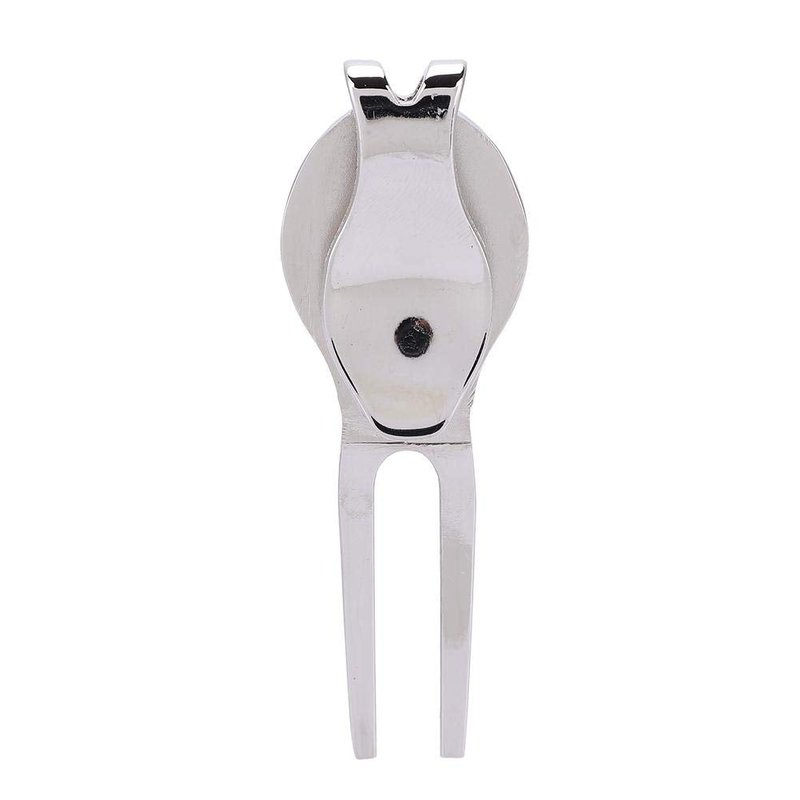 VGEBY Divot Tools, Divot Repair Tool with Magnetic Ball Marker(D102 Silver) Supplies Divot Tool with Pocket Clip Divot Tool